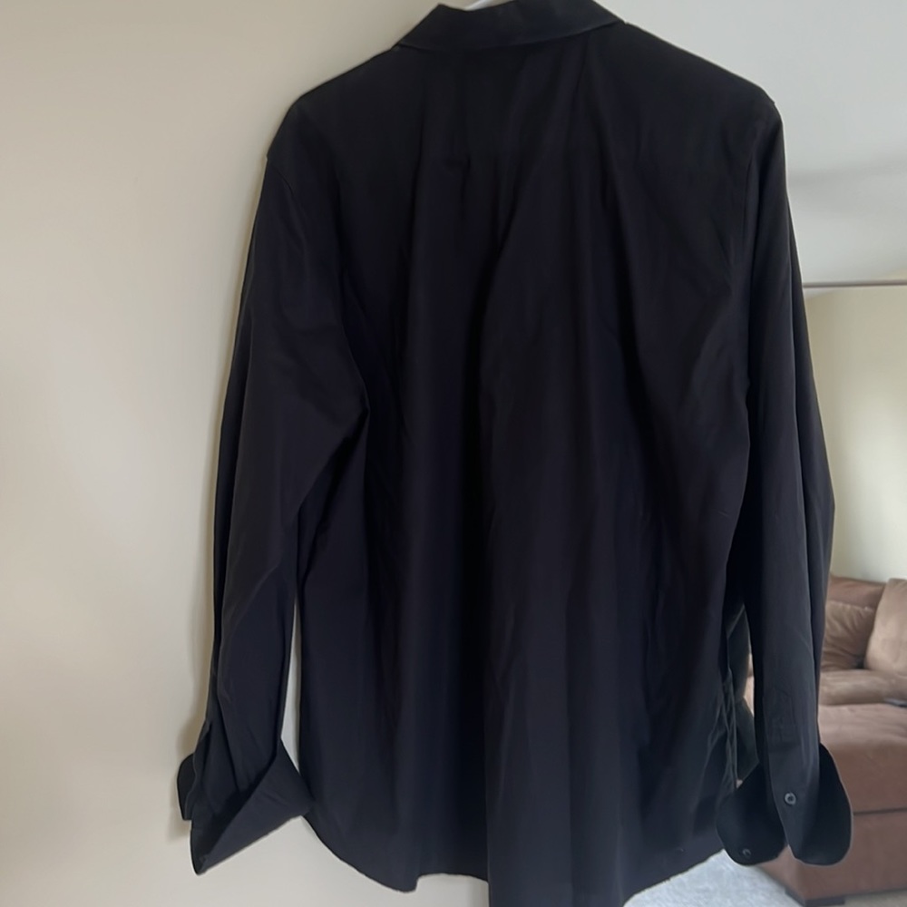 Volcom Black Button Up - image 3